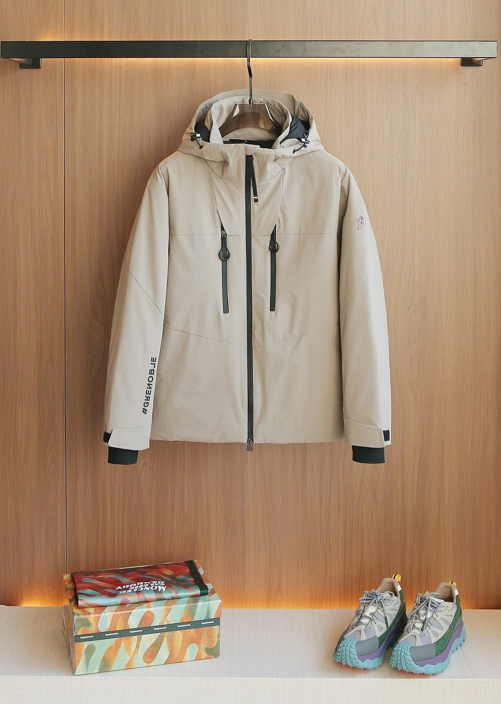 &wg.luxury-- 7o9385r Down jacket GORE-Tex white goose down 3colour item: E-F409I1529-3